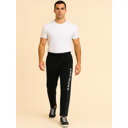Apraa & Parma Men Side Panel Detail Mid-Rise Track Pants-picture-33