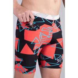 apraa & parma Swim shorts with zipper pockets Printed Men Swim Bottom Multicolor Swimsuit-picture-25