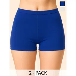 Apraa & Parma Women Pack Of 2 High Coverage Mid-Rise Boy Shorts Briefs-picture-22