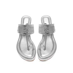 Aprajita Toor Embellished Ethnic Wedge Sandals image 3