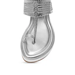 Aprajita Toor Embellished Ethnic Wedge Sandals image 4