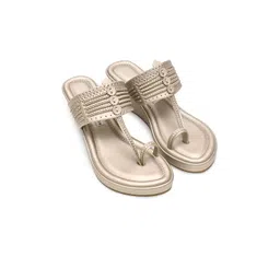 Aprajita Toor Ethnic Wedge Sandals with Bows-picture-29