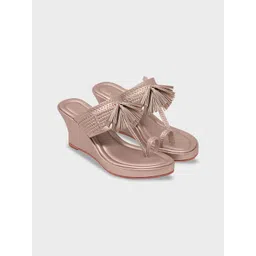 Aprajita Toor Ethnic Wedge Sandals with Tassels-picture-33