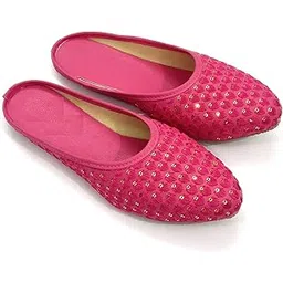 apratim Synthetic Women/Girls Stylish Ethnic Jutti/Mules-028-picture-55