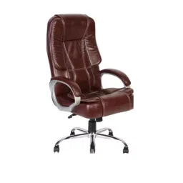 APS Brown Executive Chair with Adjustable Height APS 101-picture-21