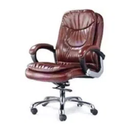 APS Brown Executive Chair with Adjustable Height APS 117-picture-16