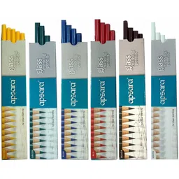 apsara 10 WHITE GLASS MARKING PENCILS+10 BLACK GLASS MARKING PENCILS+10 RED GLASS MARKING PENCILS+10 YELLOW MARKING PENCIL+10 BLUE GLASS MARKING PENCILS+10 GREEN MARKING PENCIL Pencil-picture-17