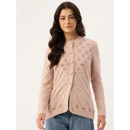 APSLEY Geometric Self Design Embellished Cardigan-picture-34