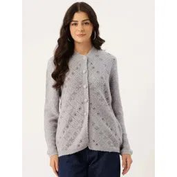 Apsley Grey Regular Fit Embellished Cardigan-picture-18