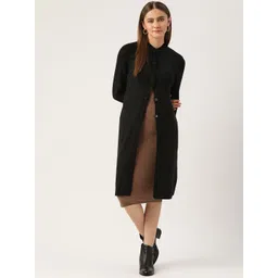 APSLEY Women Black Longline Cardigan-picture-22