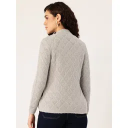 APSLEY Women Self Design Cardigan image 3