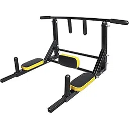 APTITUDE 3 in 1 Heavy Duty Multifunctional Pull up bar for Wall mounting, Pull-up bar Training bar, dip Station for Training at Home, Training Weight up to 200kg-picture-11