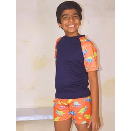 Aqua Holic Boys Printed Two Piece Swim Set image 2