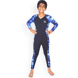 Aqua Holic Boys Printed V-Neck Swimming Dress-picture-19