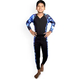 Aqua Holic Boy's Self Design Printed Swimming Dress-picture-20