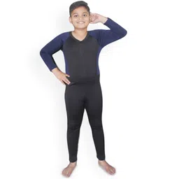 Aqua Holic Boys Solid V-Neck Swimwear-picture-23