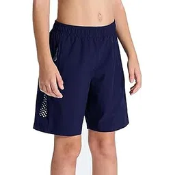 aqua holic Spandex Regular Fit Men's Short/Tights | Comfortable Shorts | Adjustable, Quick Drying Shorts for Swimming, Beach, Waterpark - Navy Blue-picture-19
