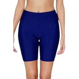 aqua holic Spandex Women's Shorts Solid Regular Fit | Stylish & Comfortable Shorts Attractive Design, Multi-Purpose, Long-Lasting | Ideal for Casual Outings-picture-34