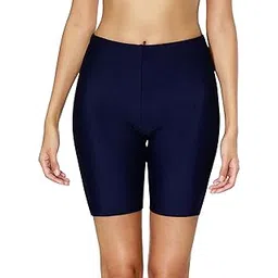 aqua holic Spandex Women's Shorts Solid Regular Fit | Stylish & Comfortable Shorts Attractive Design, Multi-Purpose, Long-Lasting | Ideal for Casual Outings-picture-32