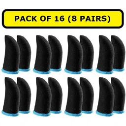 aquabloom Finger Sleeve For Pubg and all Gaming Finger Sleeve (Pack of 16) Finger Sleeve-picture-25