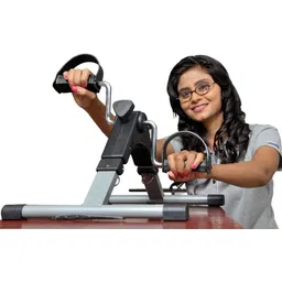 aquabucket Mini Adjustable & Foldable Bike Indoor Fitness Resistance Light Weight Mini Pedal Exerciser Cycle image 3