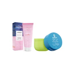 Aqualogica Set of Radiance+ Smoothie Face Wash & 5 Barrier Hydra Gel Moisturizer-picture-10