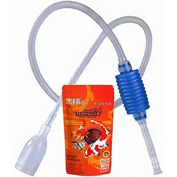 Aquarium Water Changer And Gravel Cleaning Siphon Pipe For Aquarium (Blue & White) By Tedtabbies-picture-21