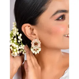 AQUASTREET Gold-Plated Enamel Stud Traditional Earrings-picture-33