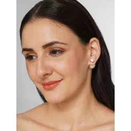 AQUASTREET Gold-Plated Geometric Earjacket Stud Earrings-picture-35