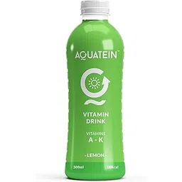 Aquatein Vitamin Drink – 300ml Nutrient-Rich Refreshing Beverage with Essential Daily Vitamins | Hydration + Immunity Support | Zero Added Sugar | Ideal for Active Lifestyle & Wellness (Pack Of 12, Lemon)-picture-22