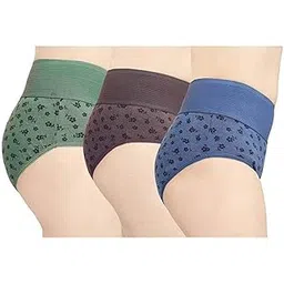 aquazzura Women's Cotton Tummy Tucker Hipster Panty (Multicolour)-picture-49