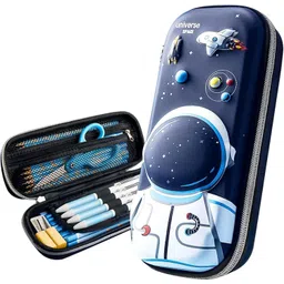 ar jouiet mension Astronaut Theme 3D Eva Pencil Case Pouch School Stationery Pouch for kids 3D Art Plastic Pencil Box-picture-26