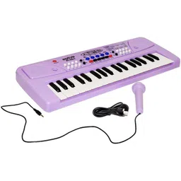 ar kids toys Musical Piano Keyboard with Microphone | 37 Keys, 8 Rhythms 8 Tones Toy For Kids-picture-15