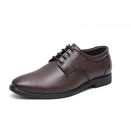 aramish Boy's Genuine Leather Derby Lace Up Formal Shoes-picture-47