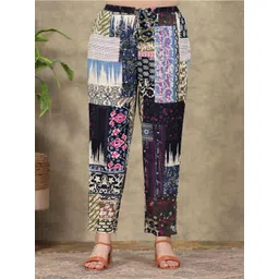 Aramya Women Ethnic Motifs Printed Ethnic Palazzos-picture-34