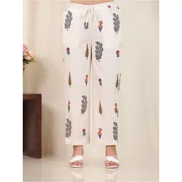 Aramya Women Ethnic Motifs Printed Trousers-picture-33