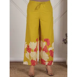 Aramya Women Floral Printed Ethnic Palazzos-picture-13