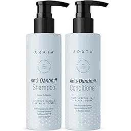 Arata Anti Dandruff Detox Duo For Normal To Oily Hair | Anti Dandruff Shampoo (200 ML) And Conditioner (200 ML) | Removes Dandruff From The First Wash | Conditions Hair-picture-12