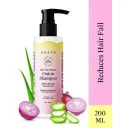 ARATA Hair Fall Defense Onion Shampoo with Rice Water & Apple Cider Vinegar - 200 ml-picture-32