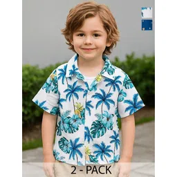 Arav Creation Unisex Kids Relaxed Casual Shirt-picture-24