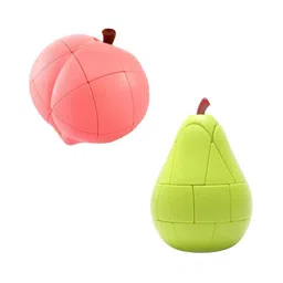 ARCADE TOYS Peach & Pear Shape Rubix Cube for Kids - Multicolour-picture-10