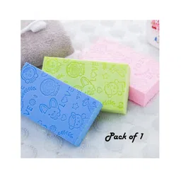 ARCADE TOYS Ultra Soft Exfoliating Sponge Soft Bath Scrubber for Kids Body Scrub (Pack of 1) (multicolor)-picture-24