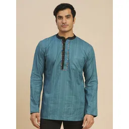 ARCHATTIRE Men Woven Design Festive Cotton Straight Kurta-picture-29