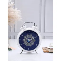 Archies White & Blue Protective Evil Eye Table Clock-picture-34
