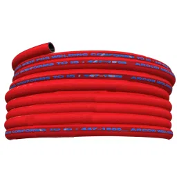 Arcon 8mm Red Thermoplastic Rubber Hose for Welding, ARC-2152 Length - 10Mtr-picture-45