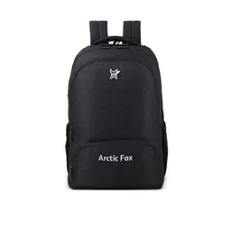 Arctic Fox Unisex Black Backpacks-picture-38