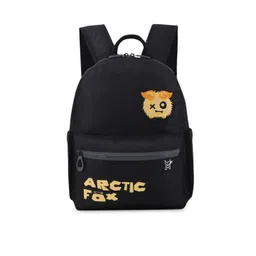 Arctic Fox Unisex Kids Black Backpacks-picture-25