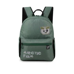 Arctic Fox Unisex Kids Olive Backpacks-picture-22