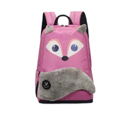 Arctic Fox Unisex Kids Pink & Grey Graphic Backpack-picture-18