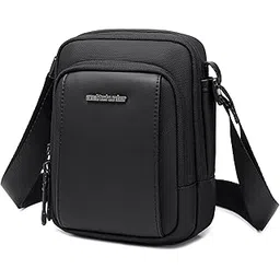 arctic hunter ah Arctic Hunter Men’s Crossbody Sling Bag for Travel & Daily Use Lightweight Small Passport Shoulder Bag for Phone, Passport & Essentials Water-Repellent Utility Small Side Bag-picture-22